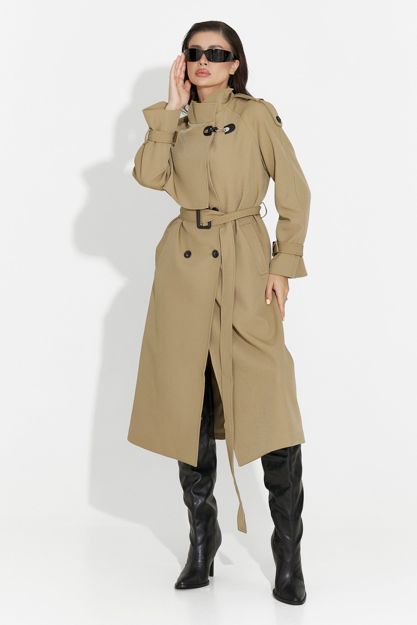 Cappotto Lungo Marrone da Donna di Misena Bogas