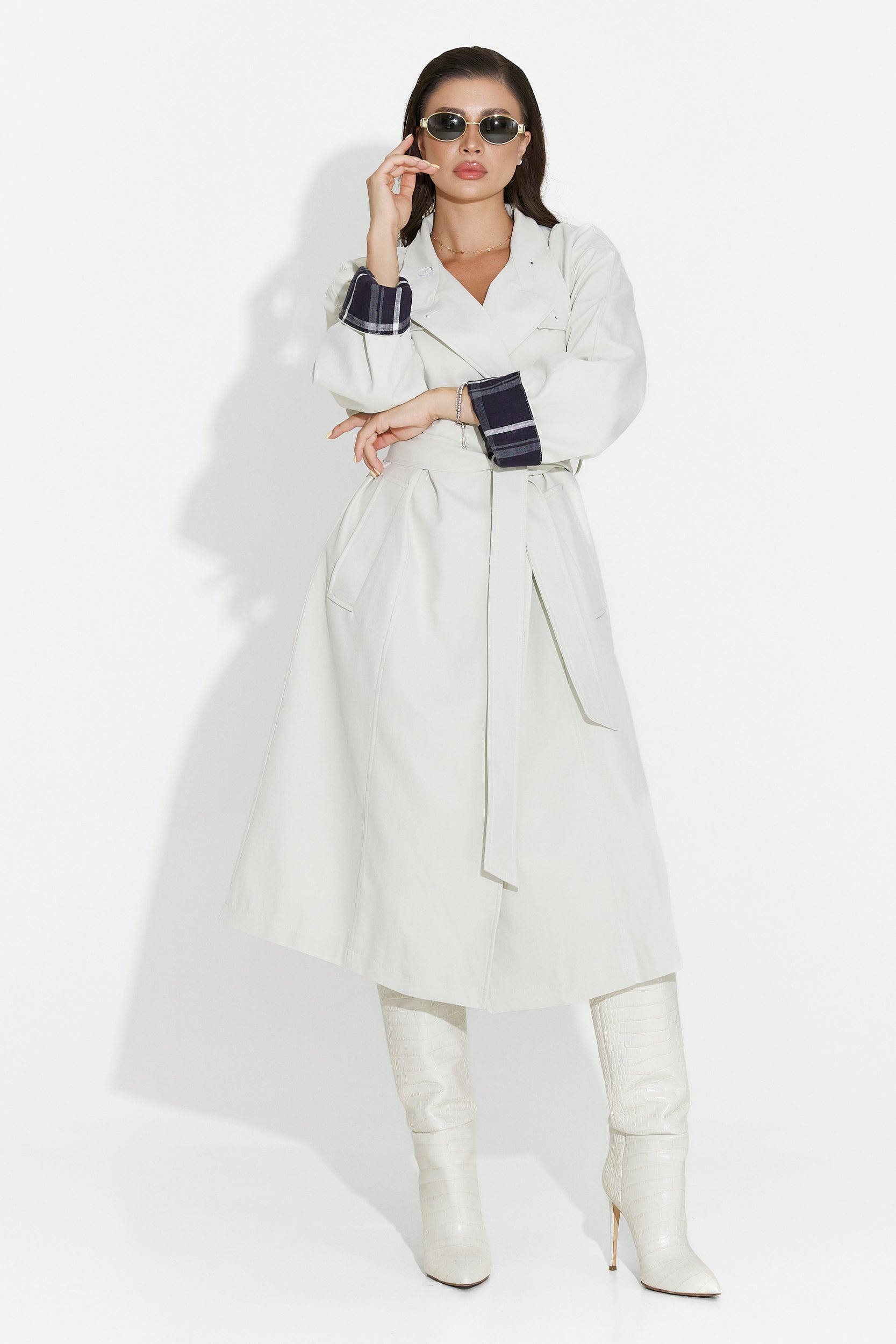 Medium Grey Dakisa Bogas Women's Coat