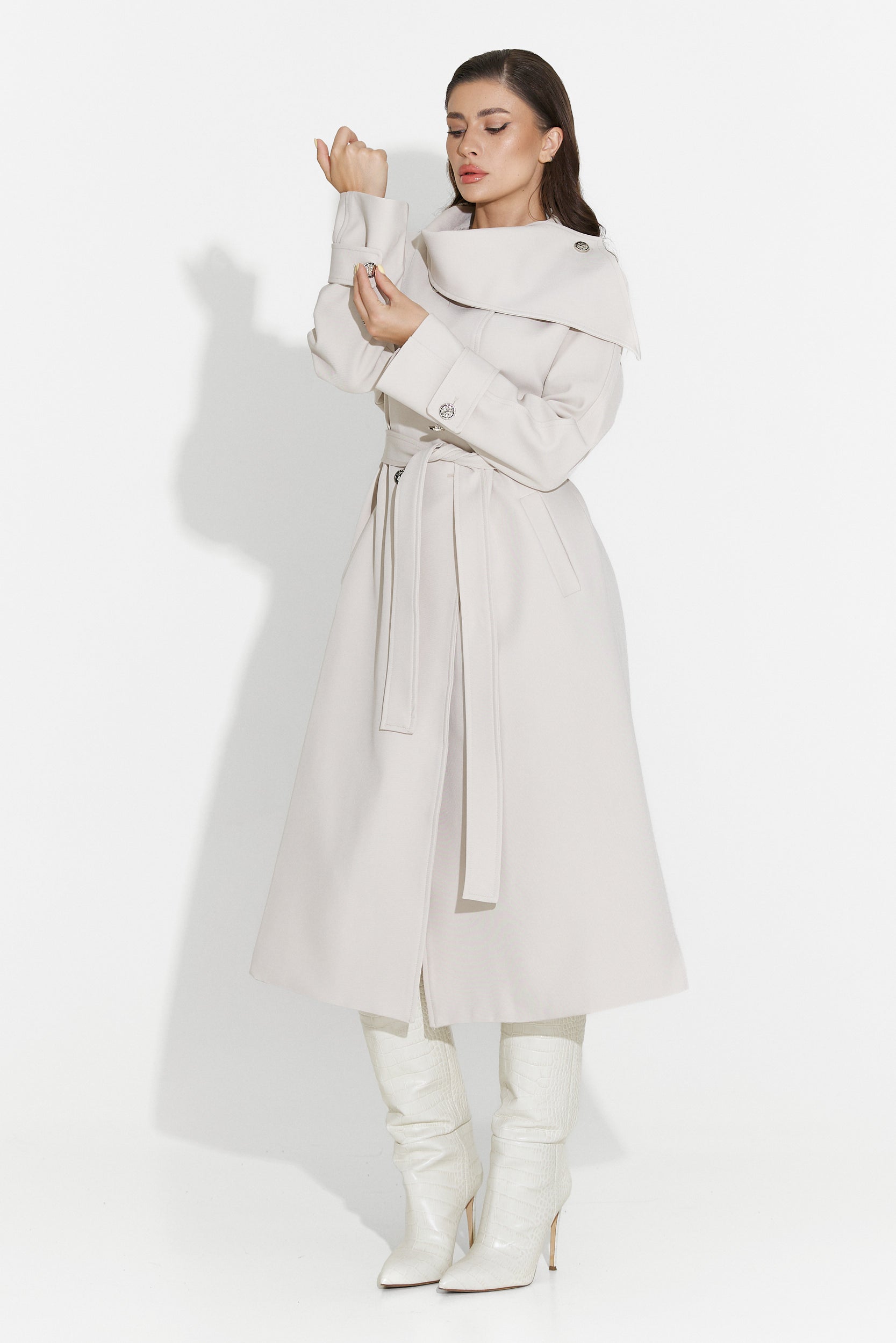 Cappotto Grigio Medio da Donna Scotie Bogas