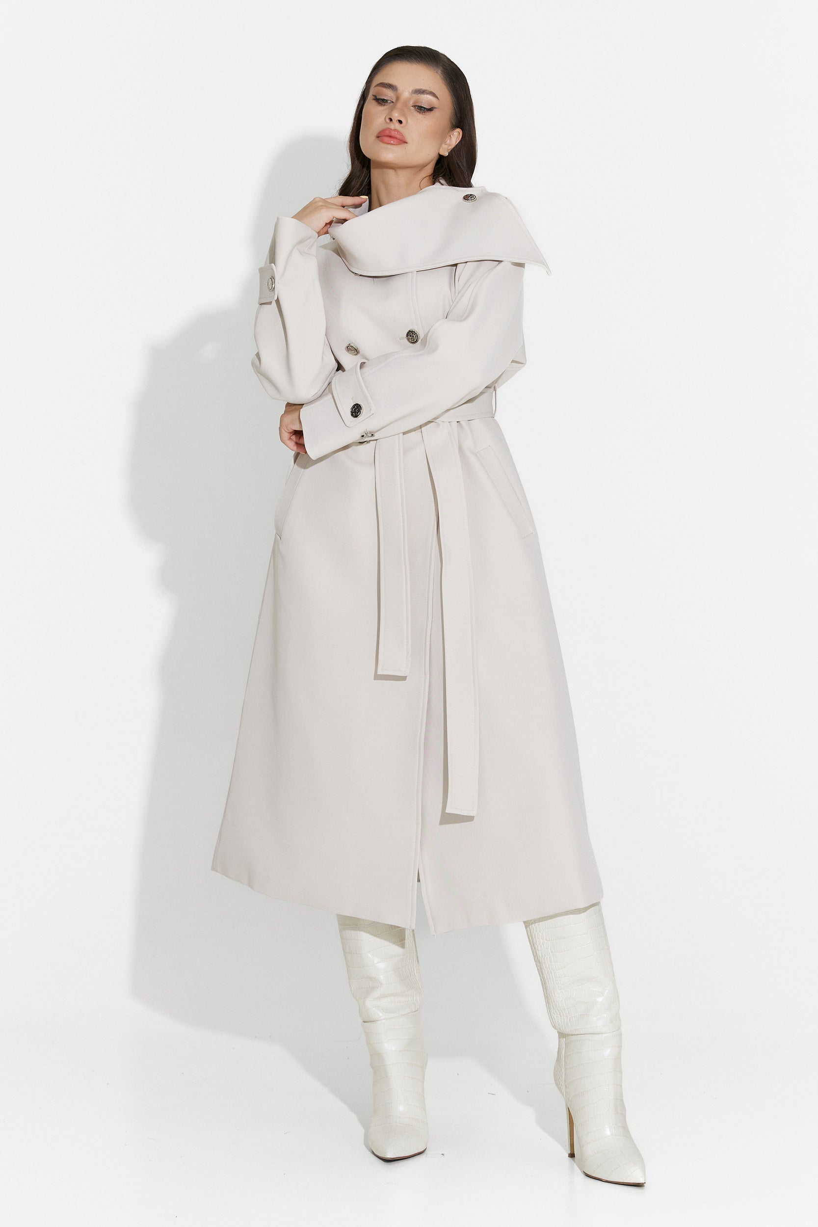 Cappotto Grigio Medio da Donna Scotie Bogas