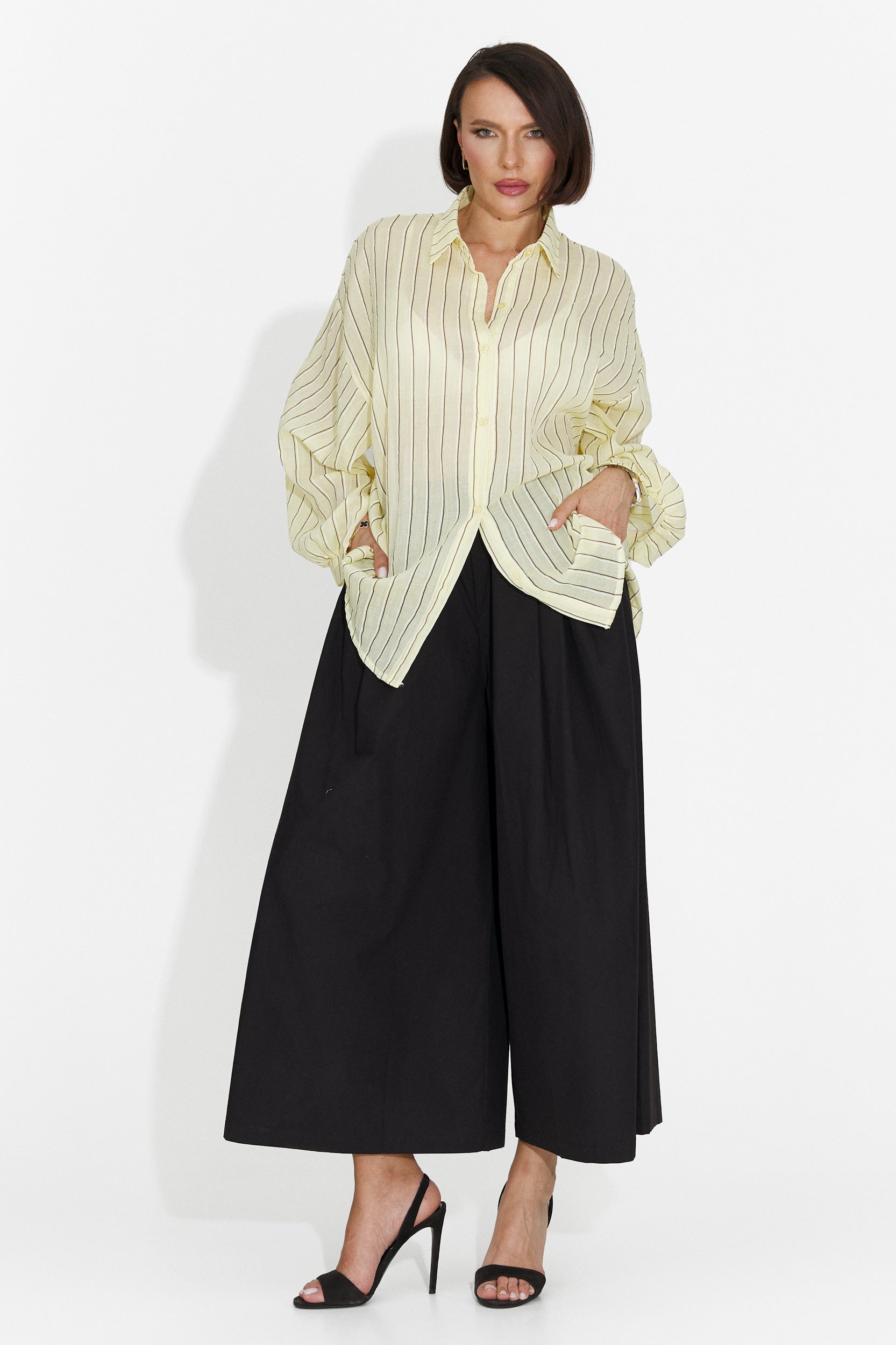 Pantalones Casuales Negros de Mujer de Bluebel Bogas