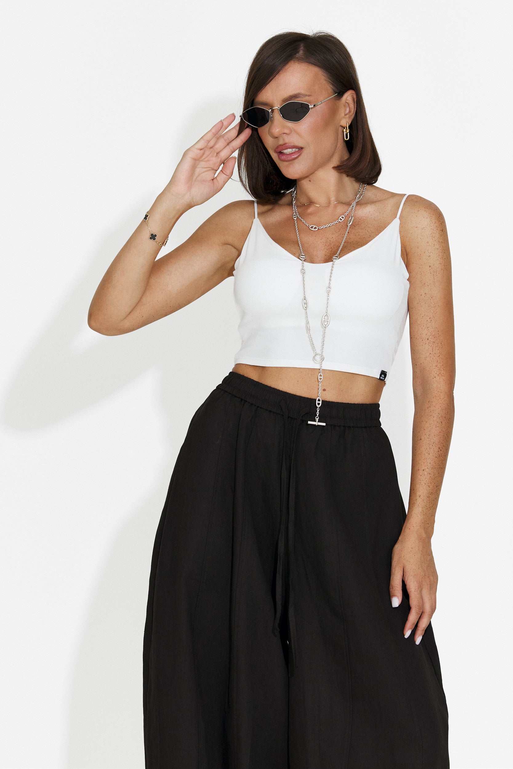 Women's casual black pants Eusepia Bogas
