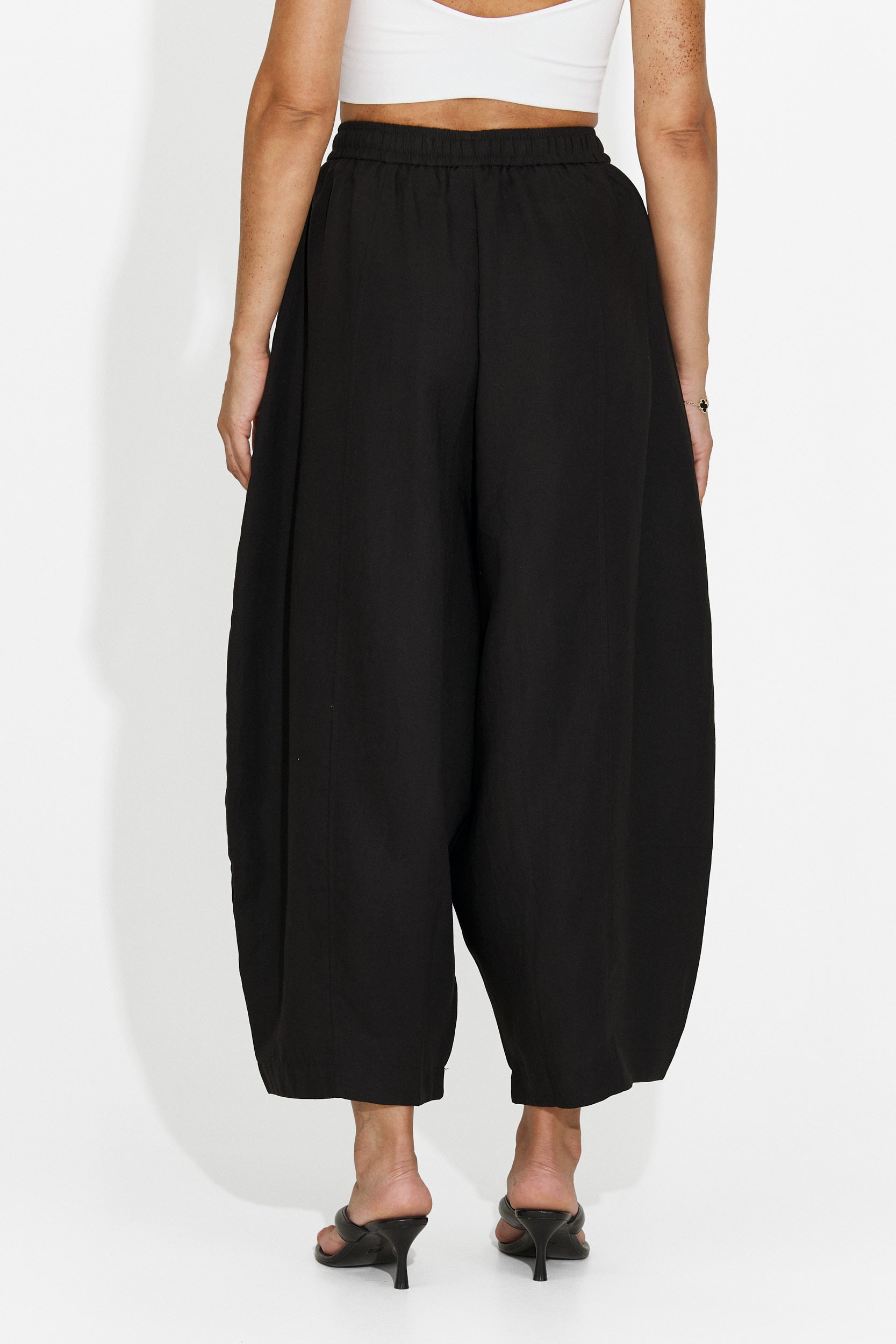 Women's casual black pants Eusepia Bogas