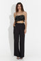 Γυναικείες casual μαύρες παντελόνες Kimny Bogas