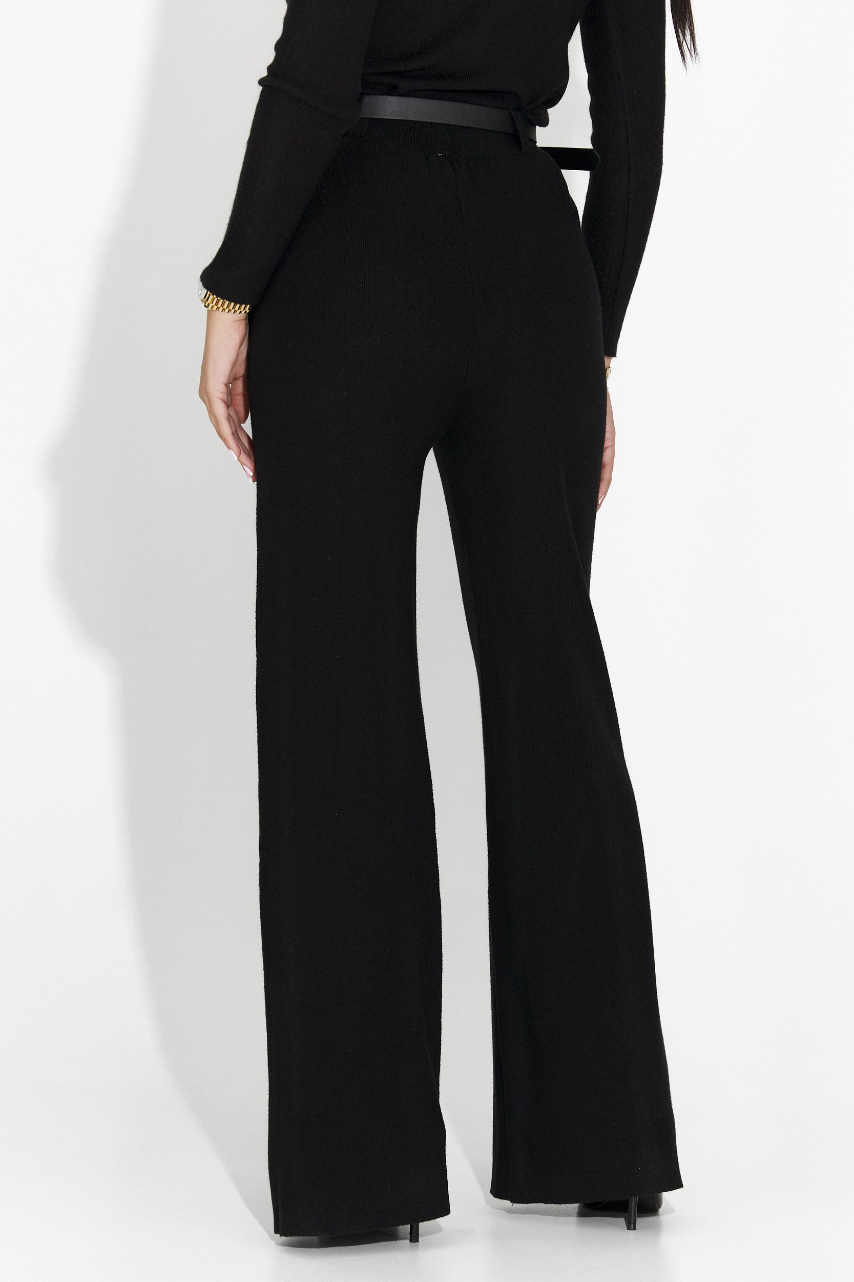 Svarta casual dambyxor Pietrina Bogas