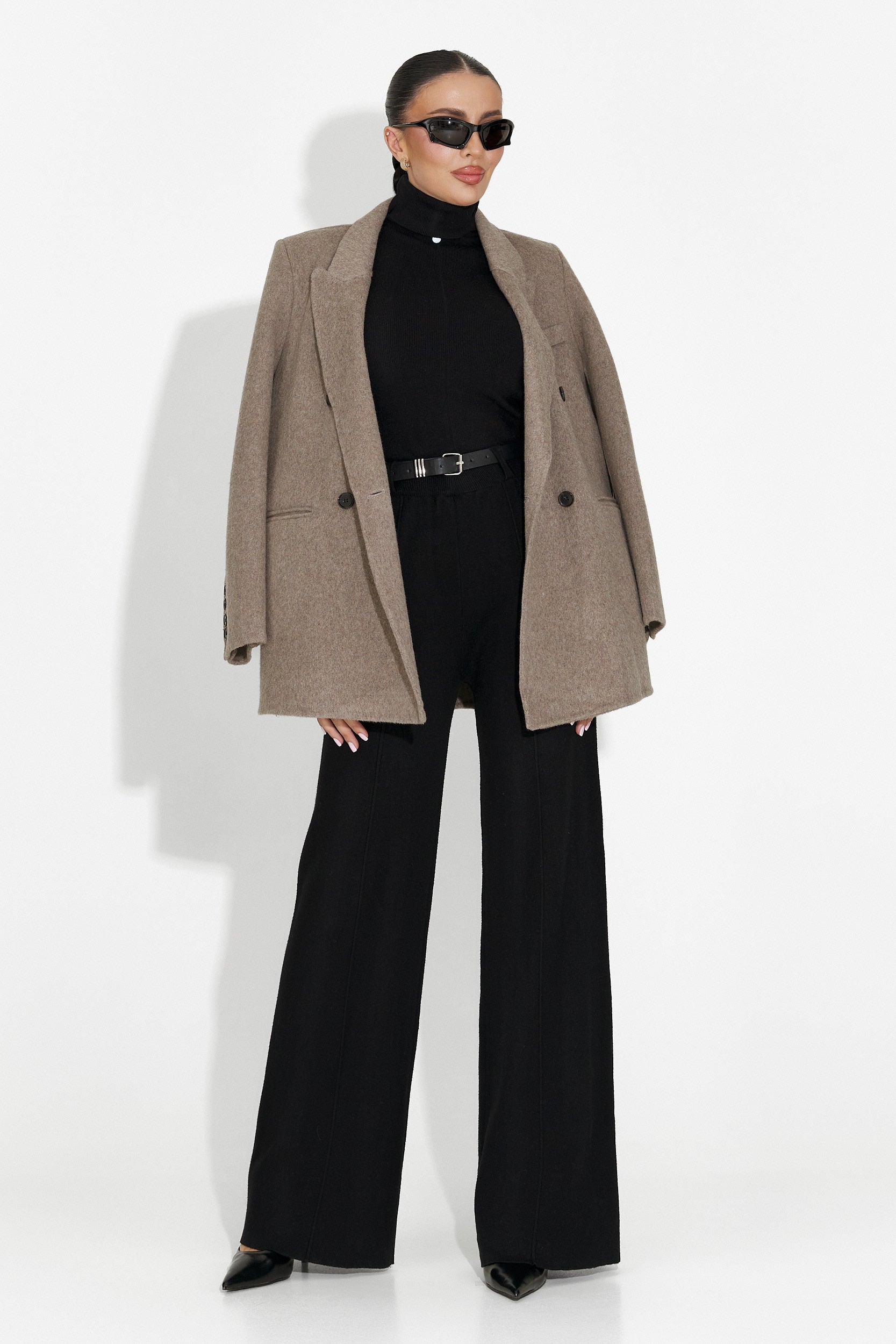 Svarta casual dambyxor Pietrina Bogas