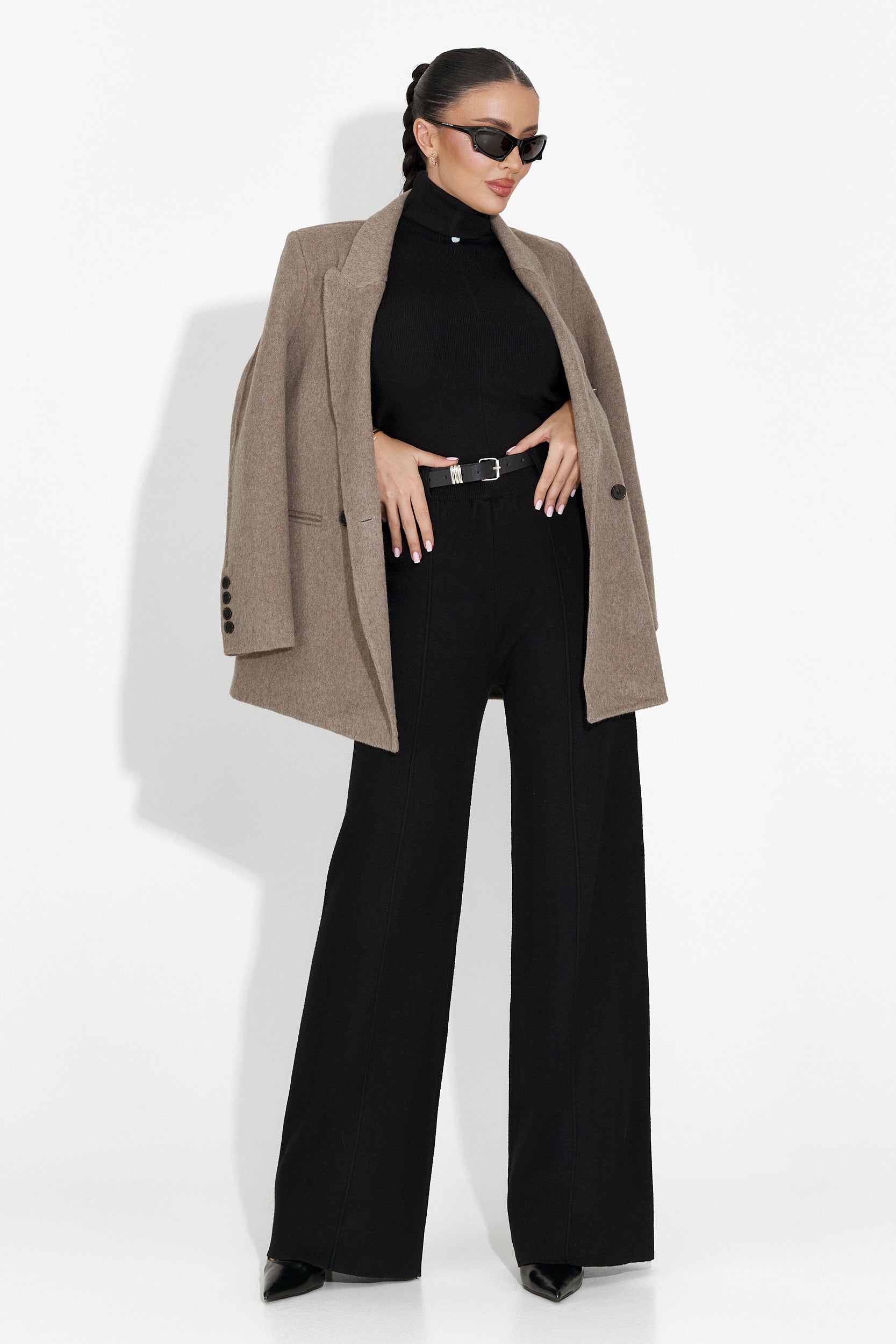 Pietrina Bogas Black Casual Women's Pants