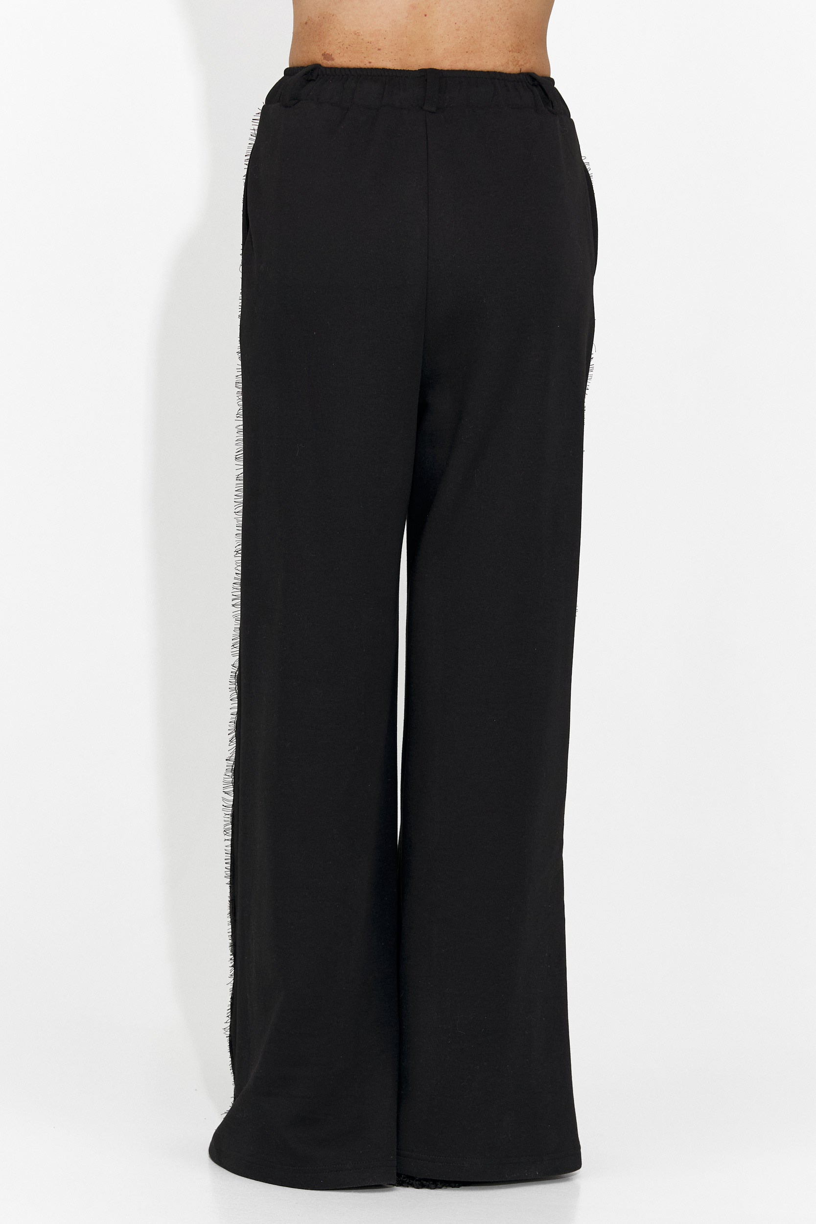 Zarania Bogas ležérní černé dámské kalhoty