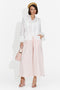 Pantaloni dama casual roz Lyhok Bogas