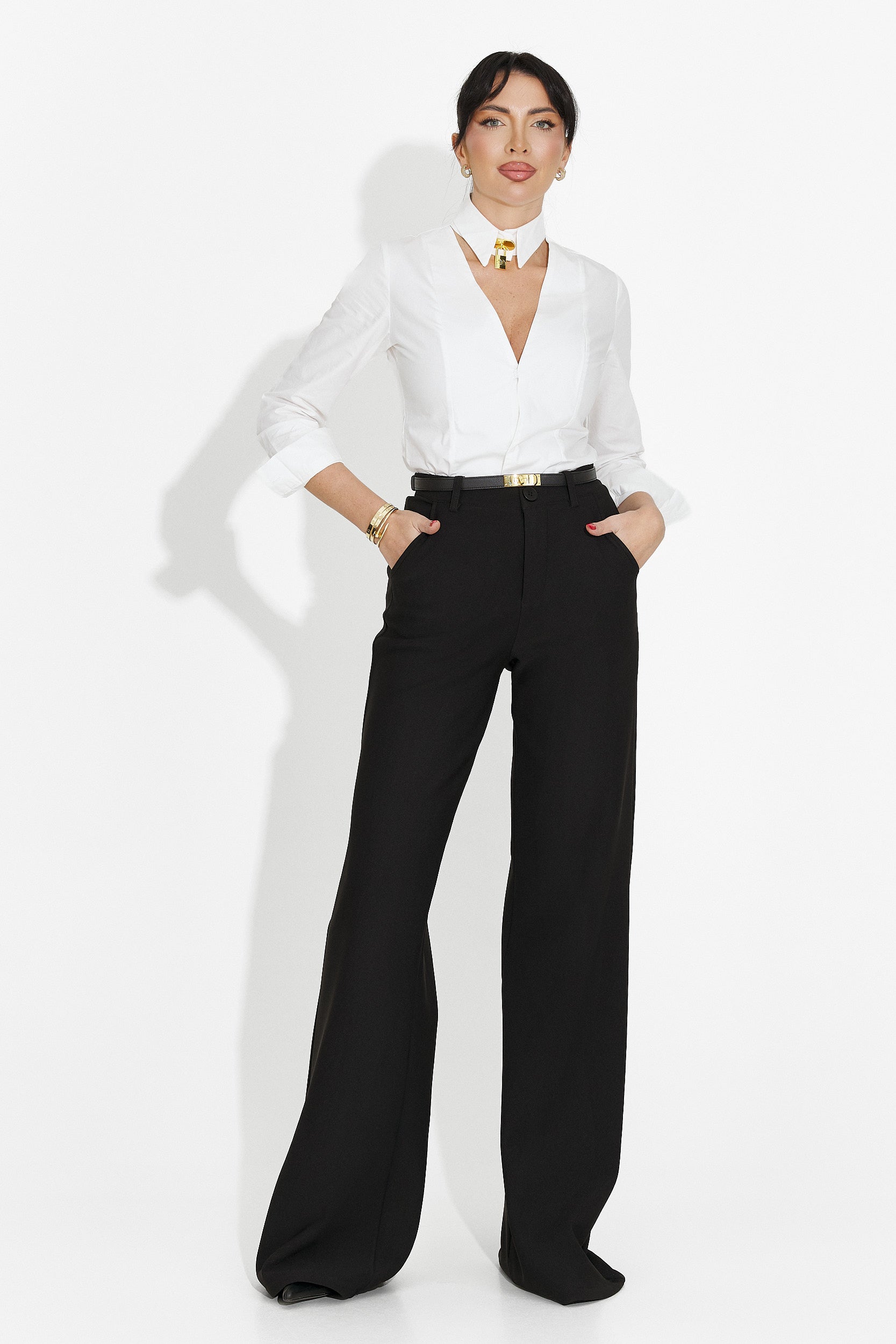 Elegant Black Women's Pants Vinuele Bogas