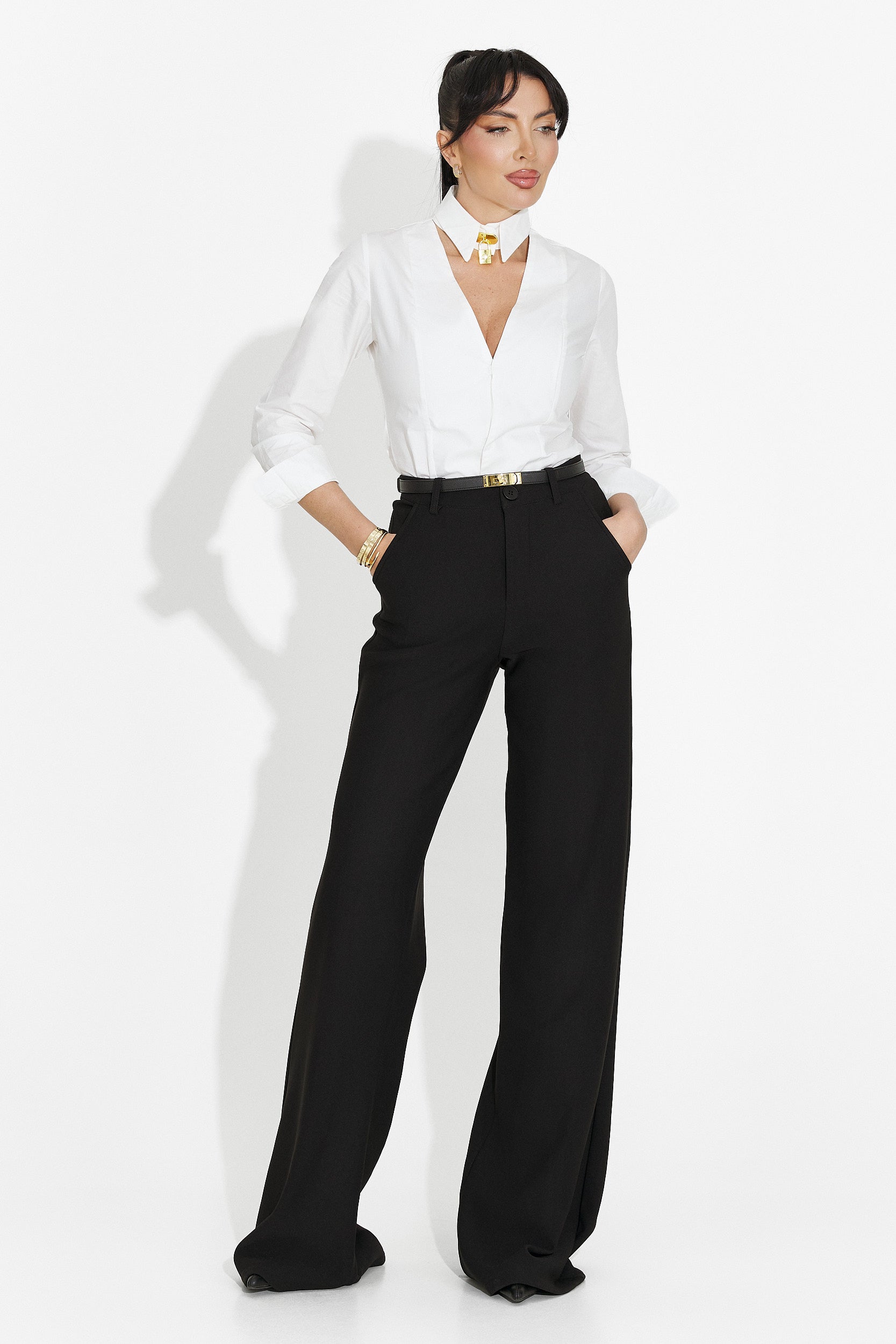 Elegant Black Women's Pants Vinuele Bogas