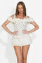 Shorts beiges pour femme Danubia Bogas