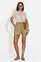 Women's brown short pants Average Bogas