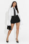 Pantaloni dama scurti negri Linden Bogas