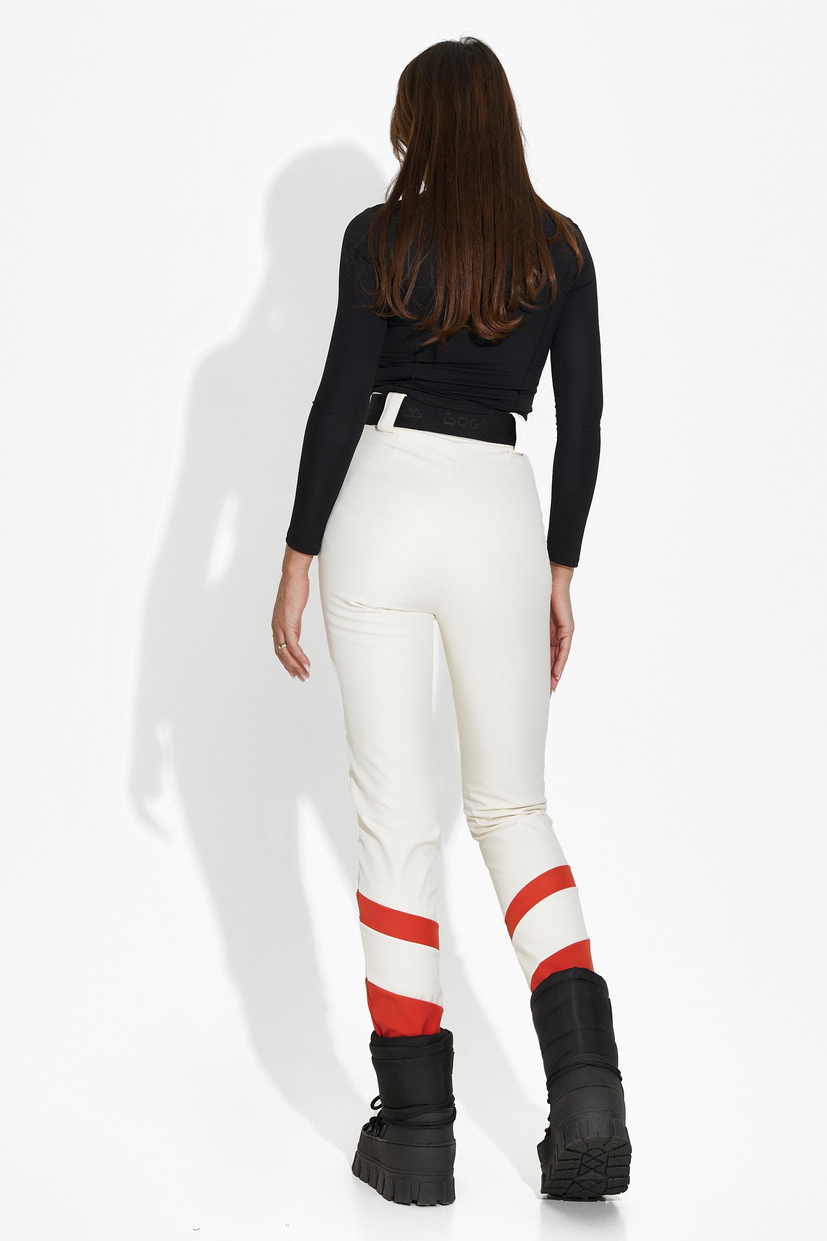 Bogas Ski Bekleidung Skihose Damen in Beige "Lorya"