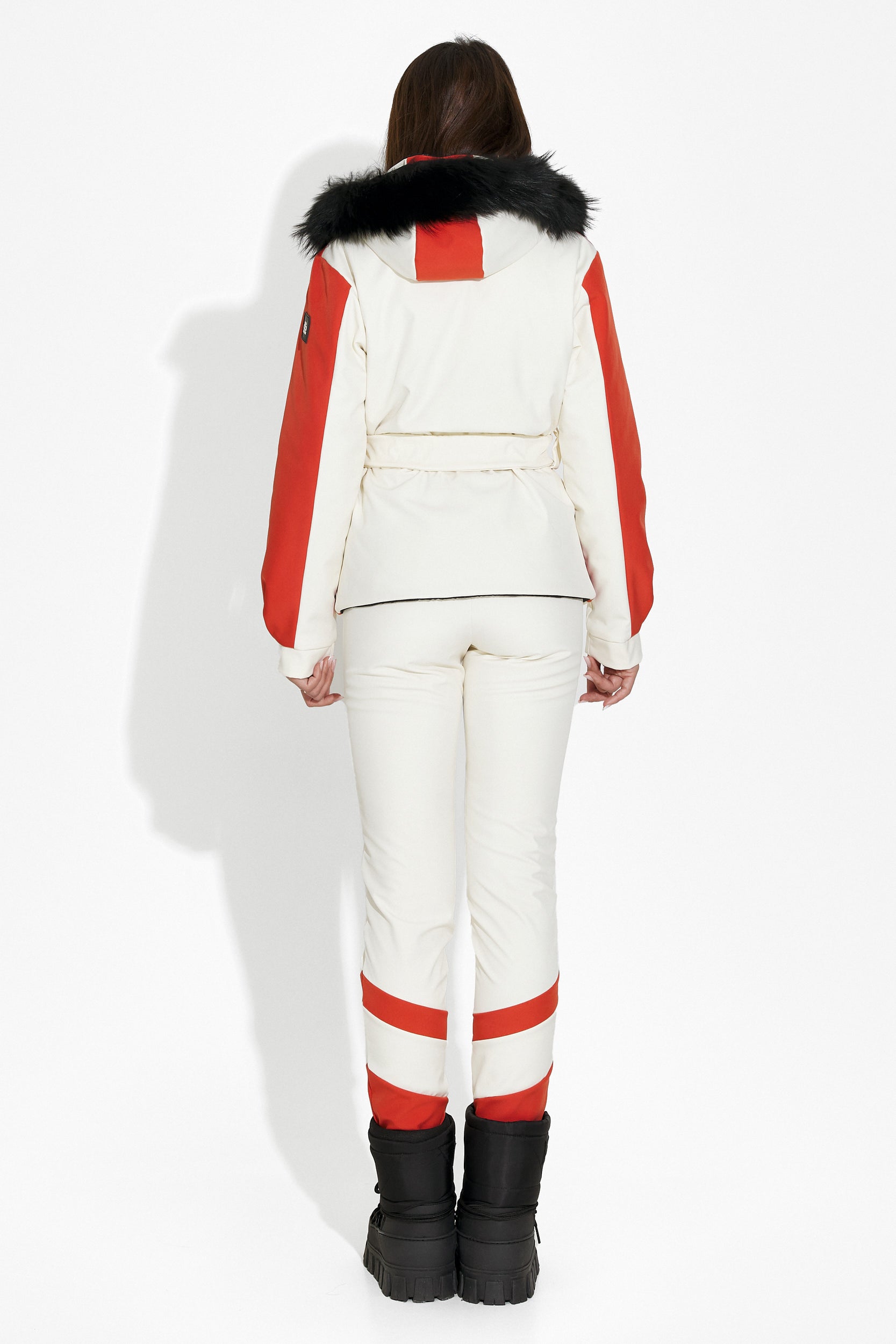 Bogas Ski Bekleidung Skihose Damen in Beige "Lorya"