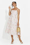 Midi pink women's dress Alisa Bogas
