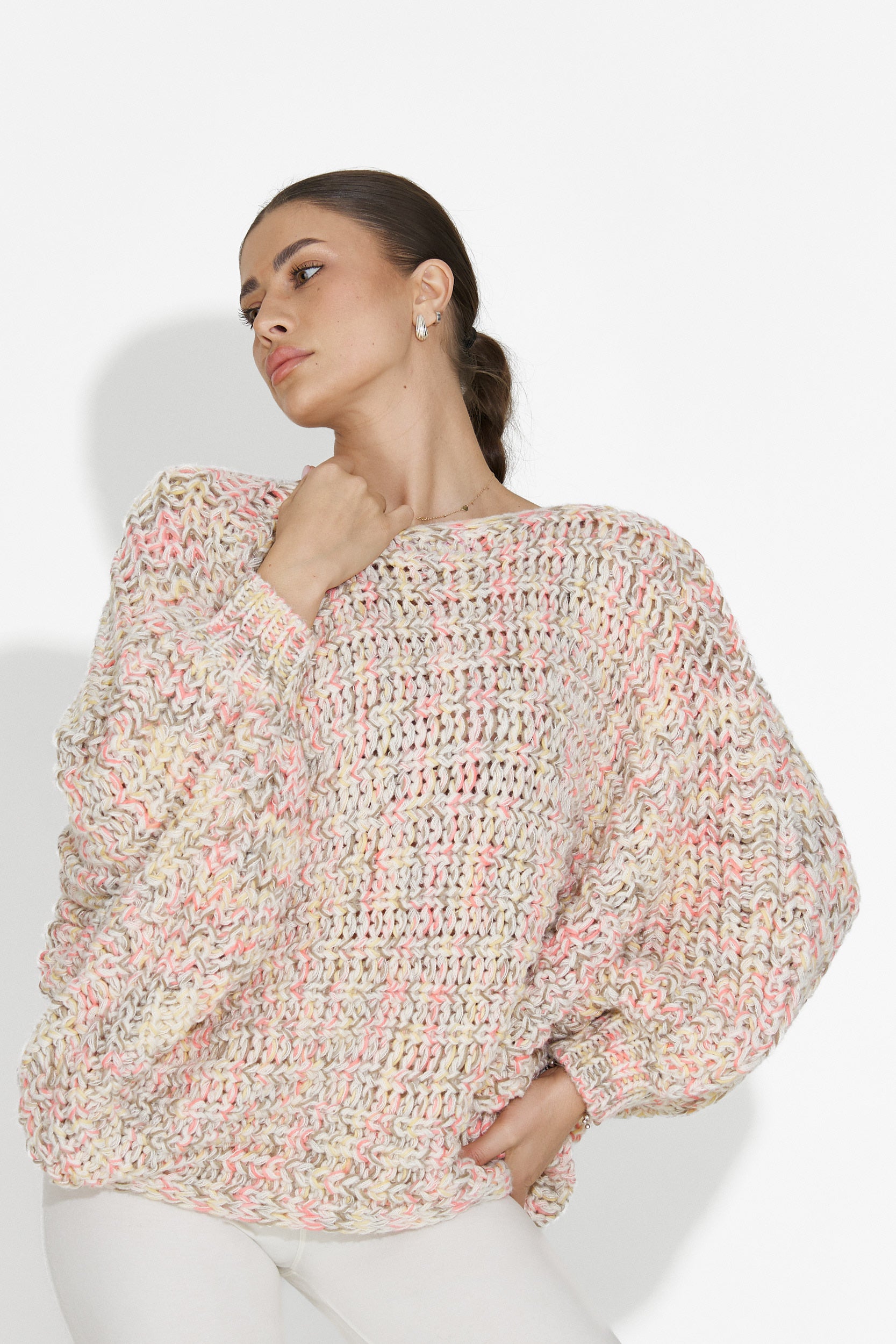 Miralis Bogas Casual Pink Women's Sweater