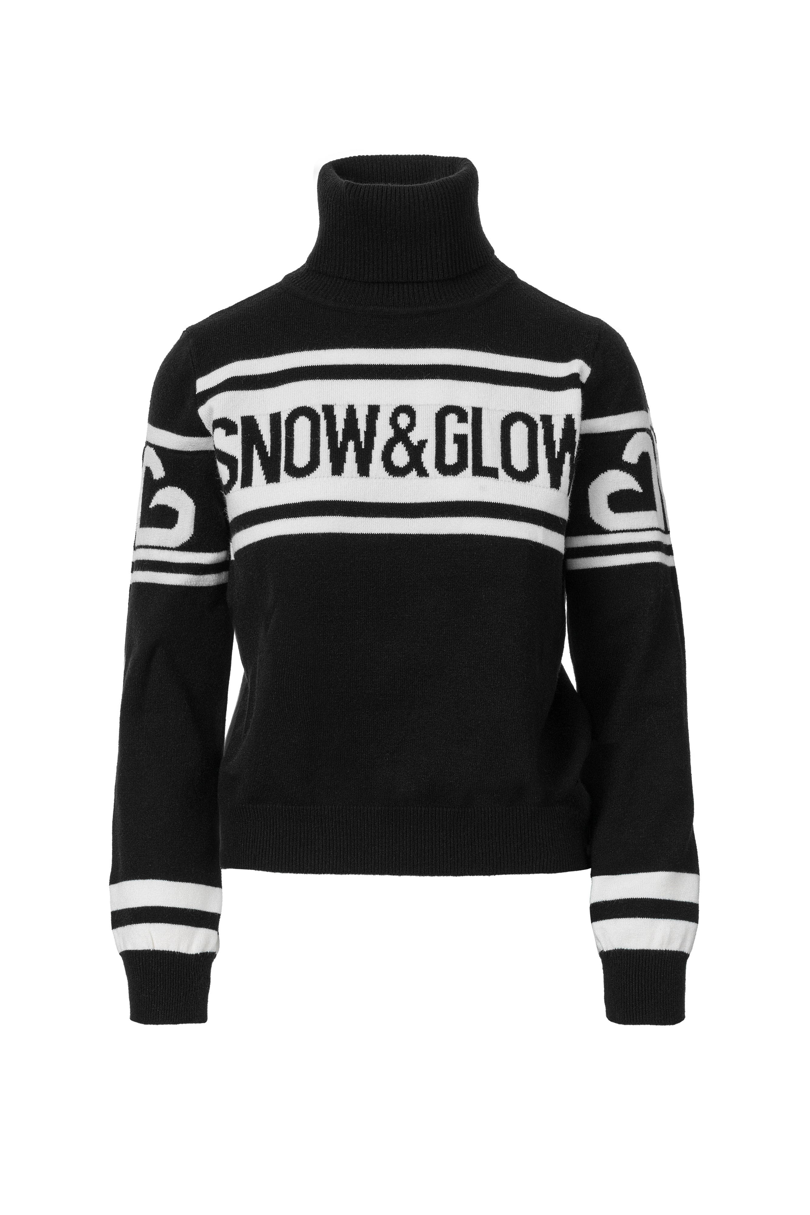 Clyra Bogas Black Ski Sweater for Women