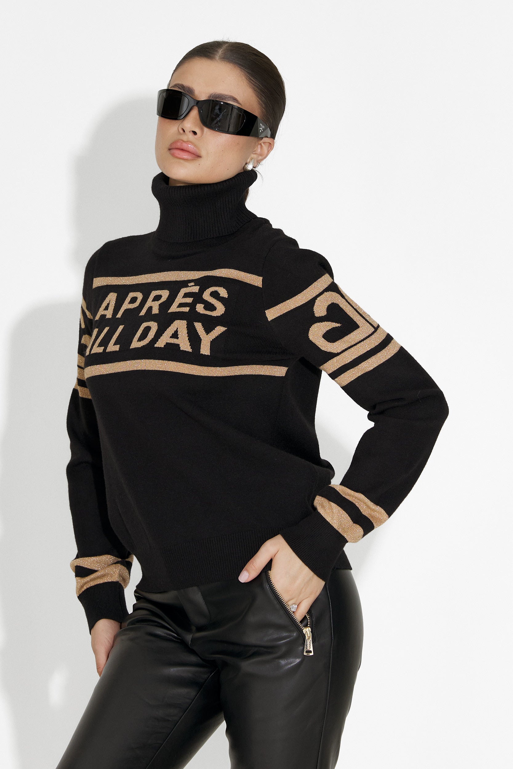 Svart dam skidoverall Jovelia Bogas