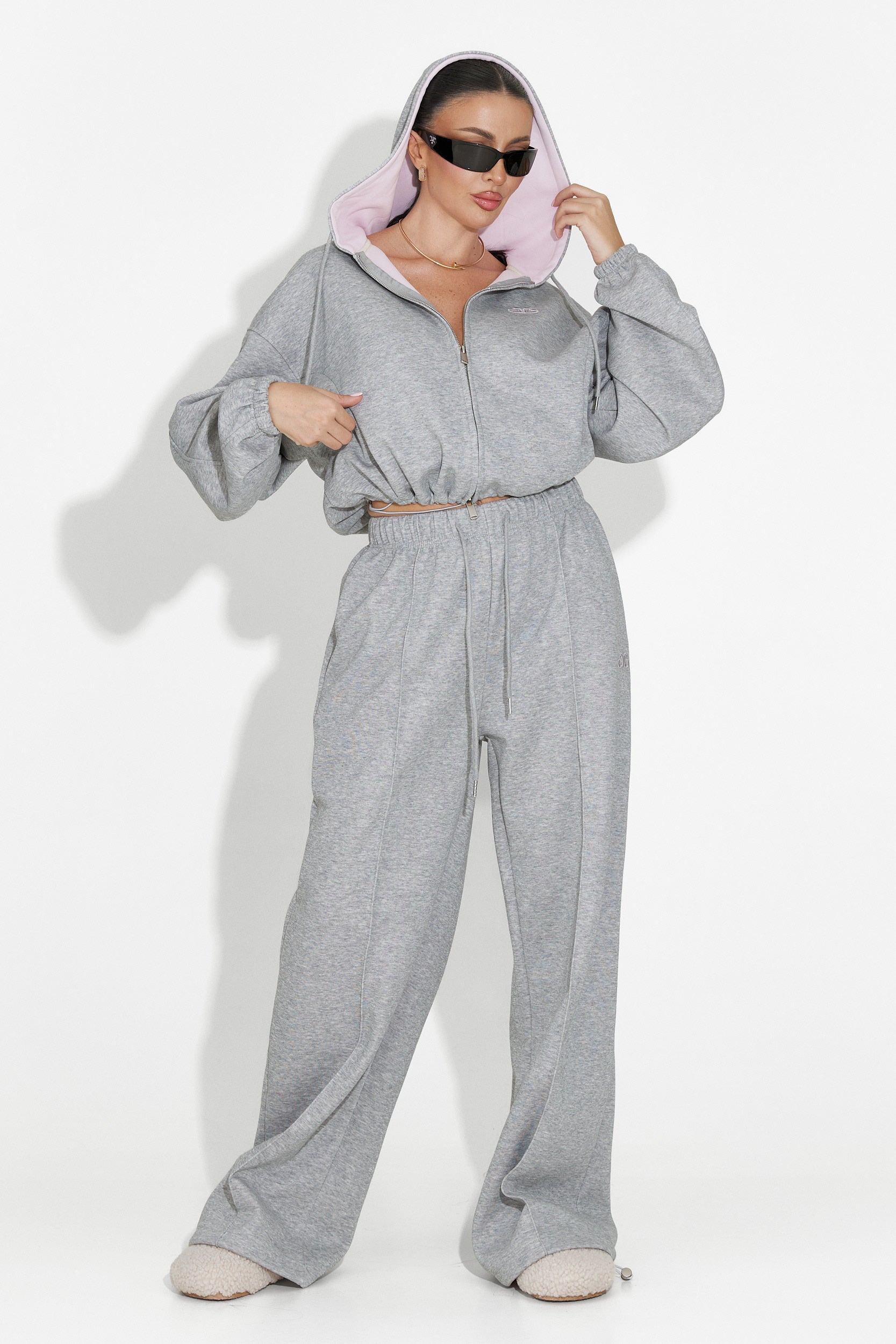 Szary dres damski casual Reica Bogas