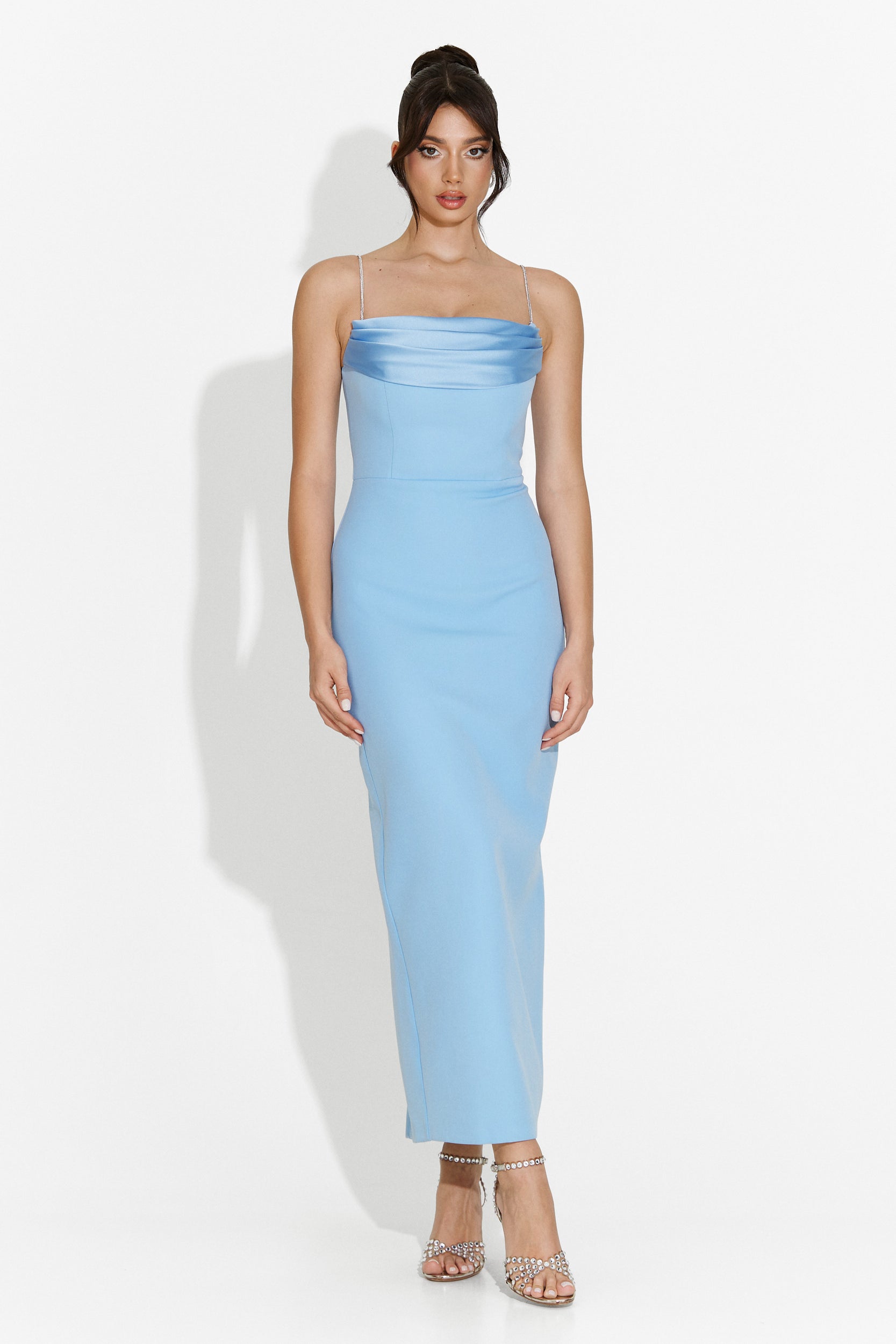 Edenia Bogas Long Blue Ladies Dress