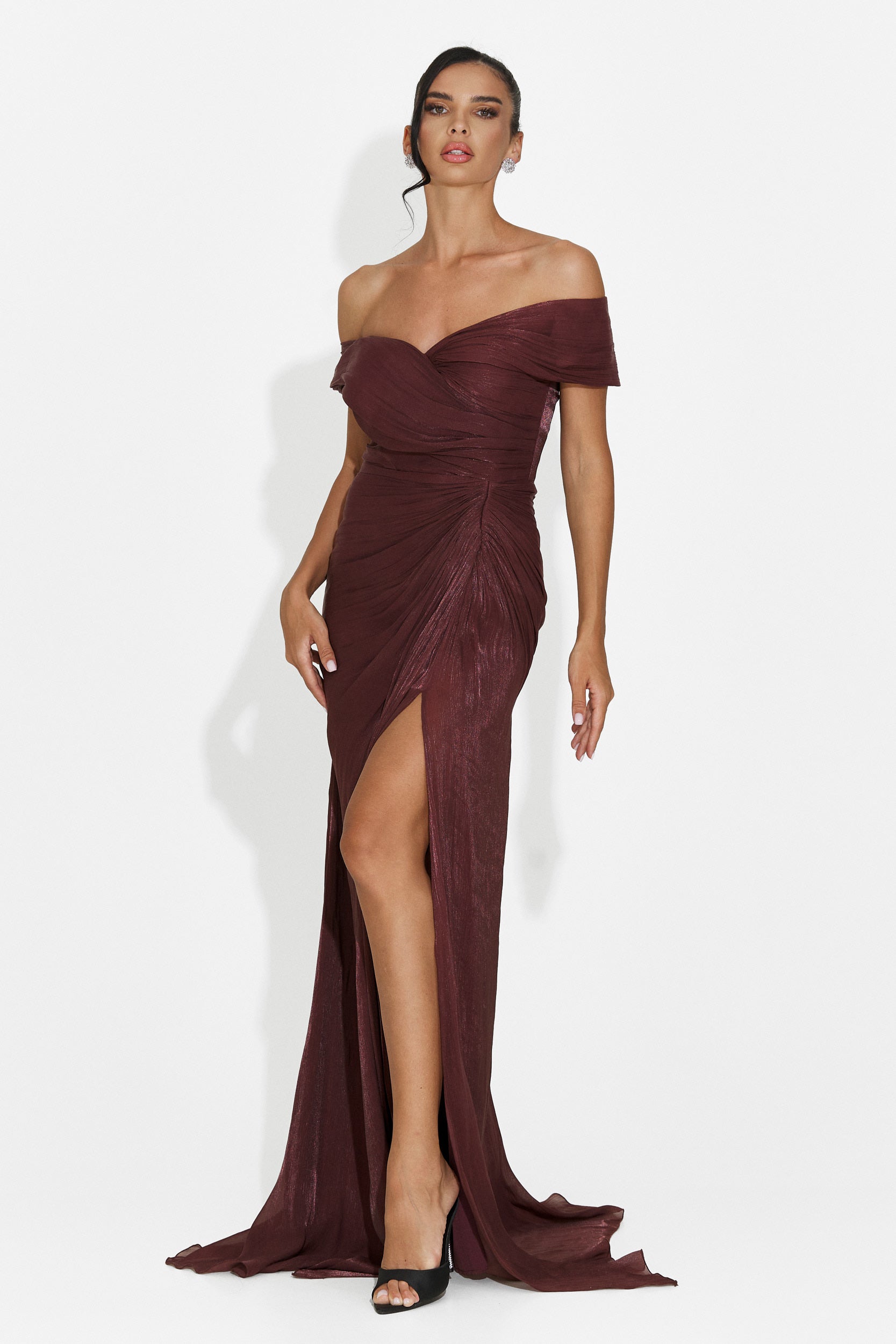 Robe Longue Marron pour Dames de Wagner Bogas