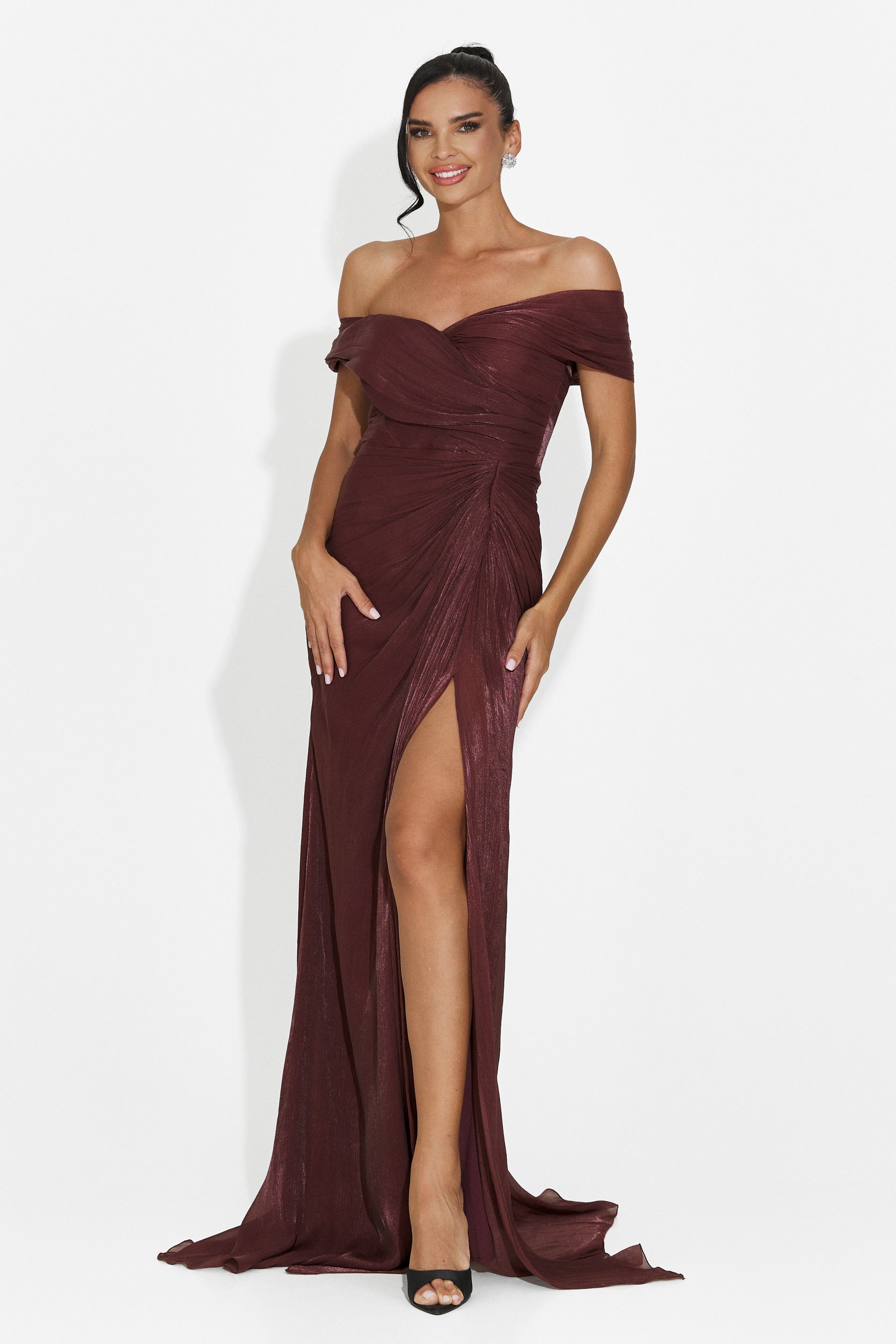 Robe Longue Marron pour Dames de Wagner Bogas