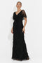 Rochie dama lunga neagra Elke Bogas