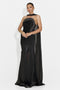 Moritz Bogas Langes Schwarzes Damenkleid