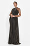 Rochie dama lunga neagra Ysaia Bogas