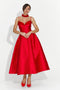 Robe femme longue rouge Coriza Bogas