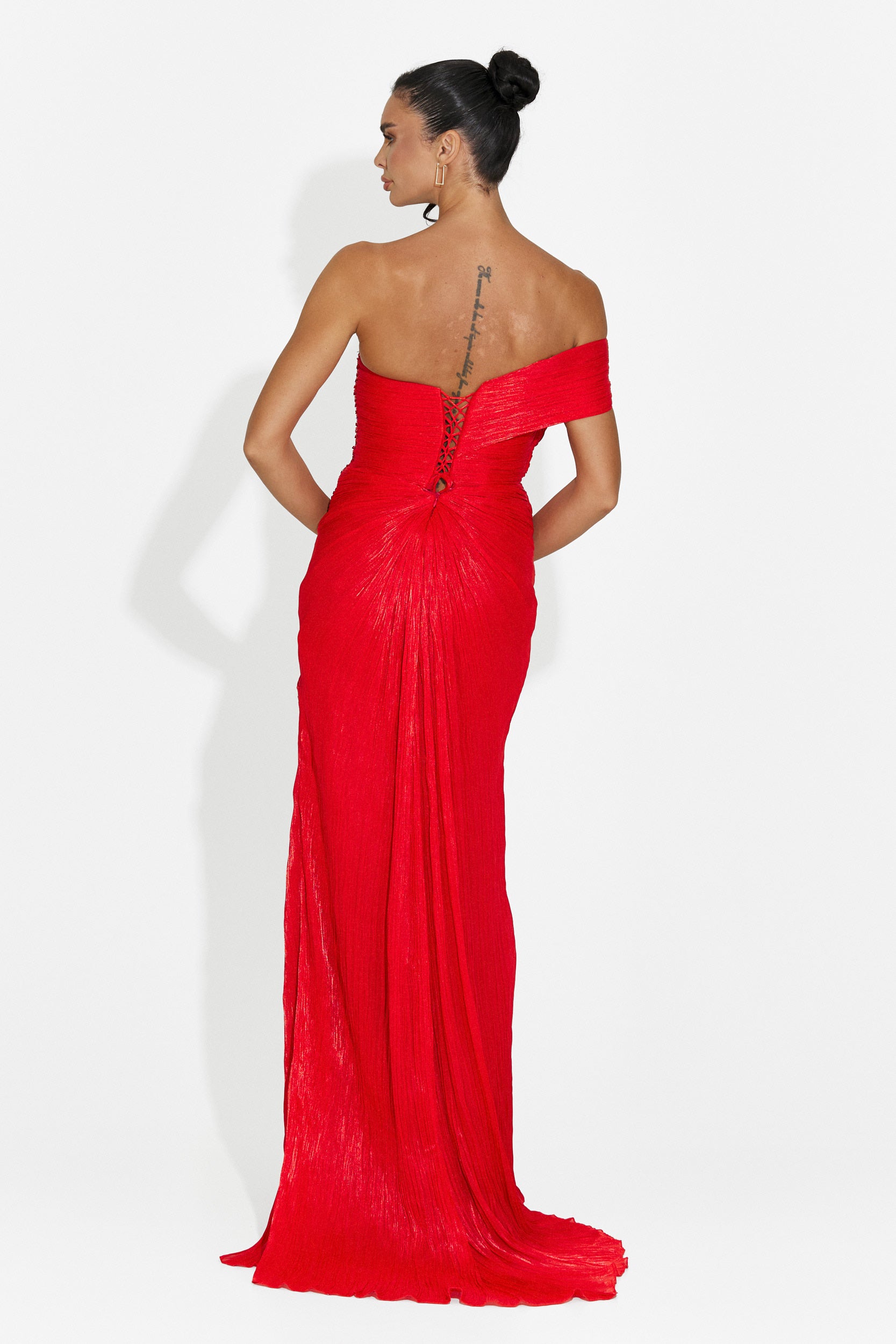 Vestido de mujer largo rojo Schmidt Bogas
