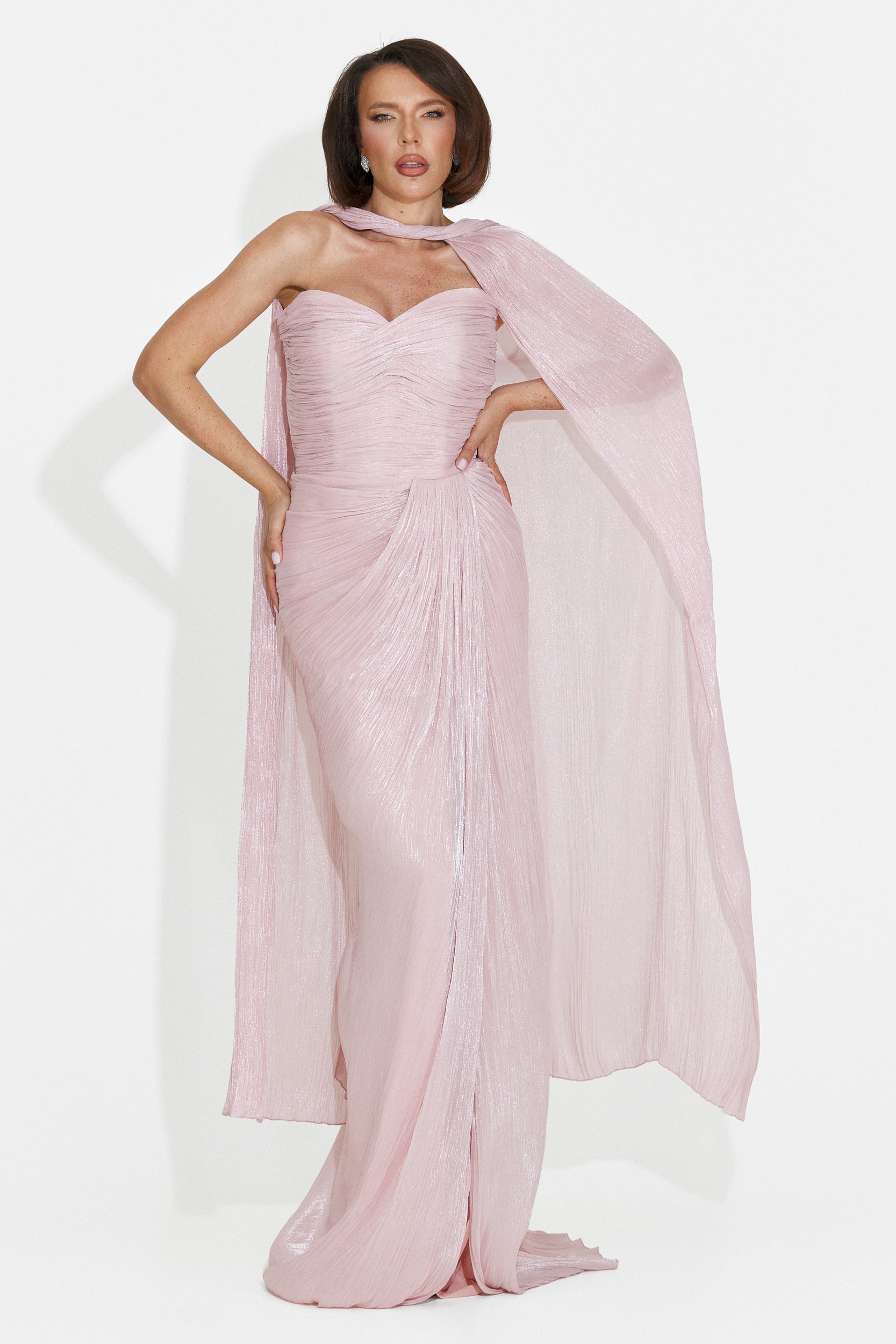 Longue Robe Rose pour Dames de Greta Bogas