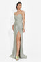 Vestido Largo Verde para Damas de Anevia Bogas
