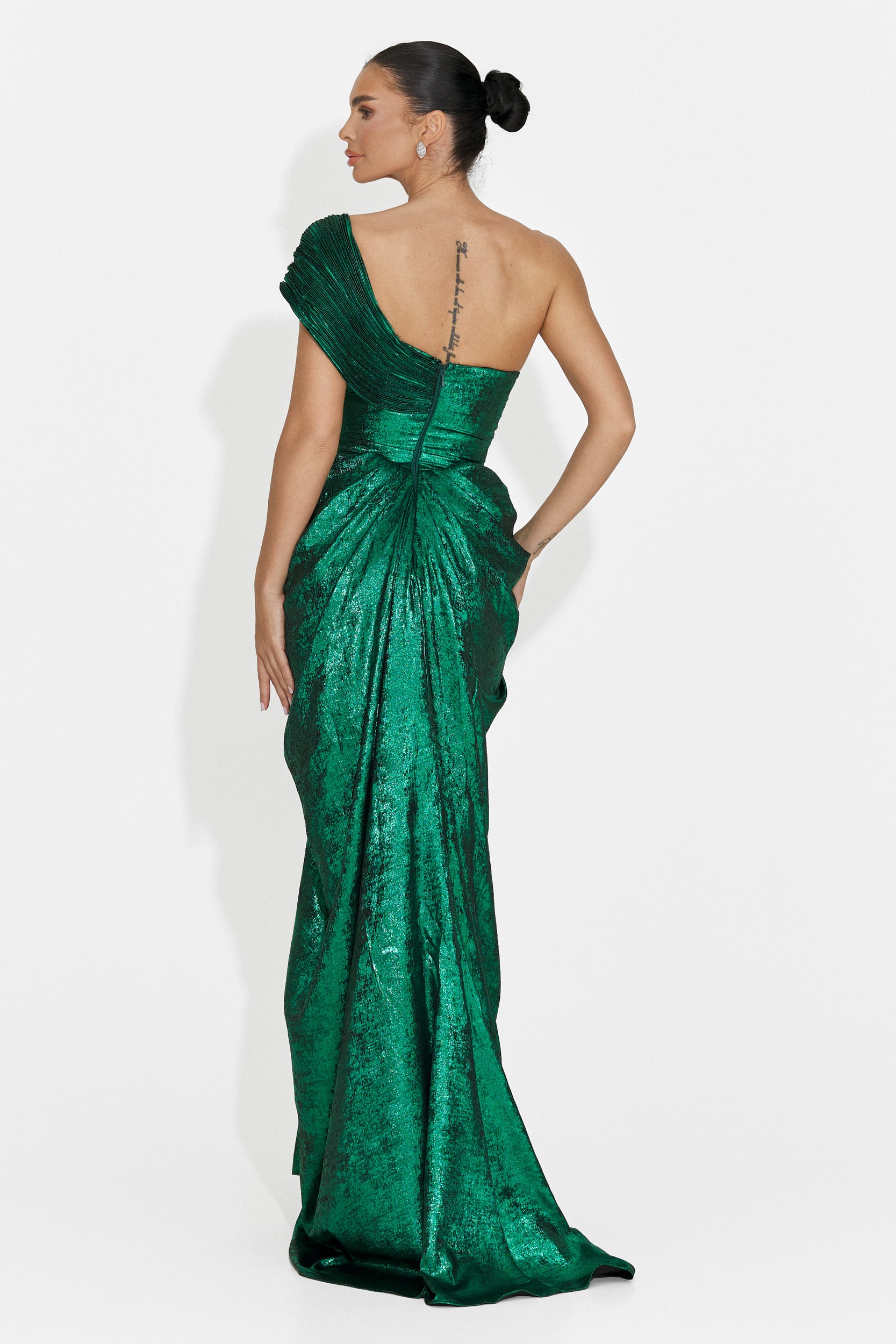 Rochie dama lunga verde Becker Bogas