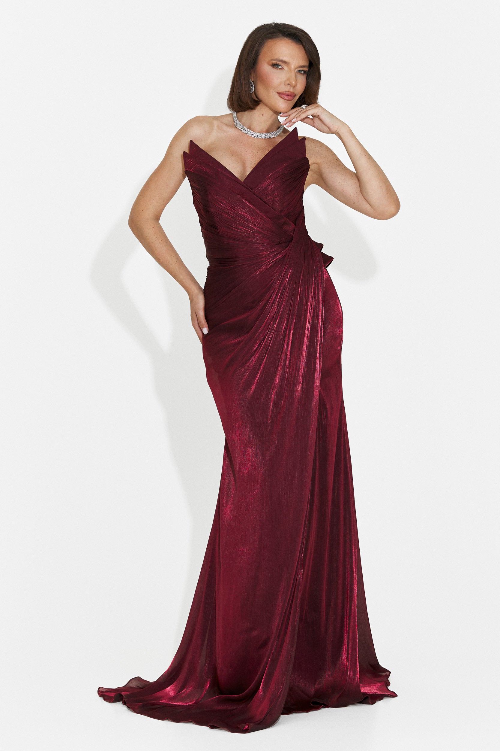 Tildas langes Kirschkleid für Frauen