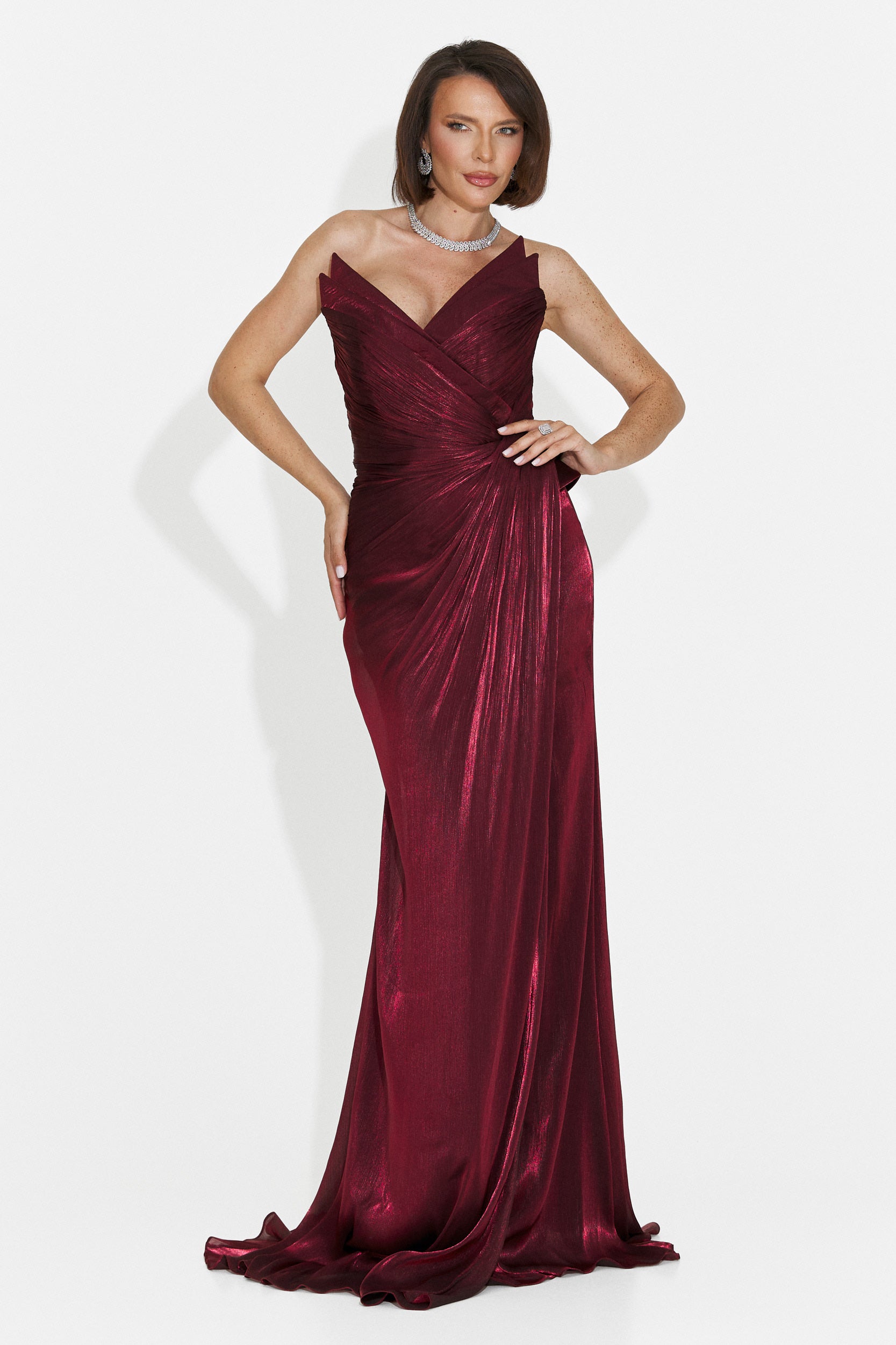 Tildas langes Kirschkleid für Frauen