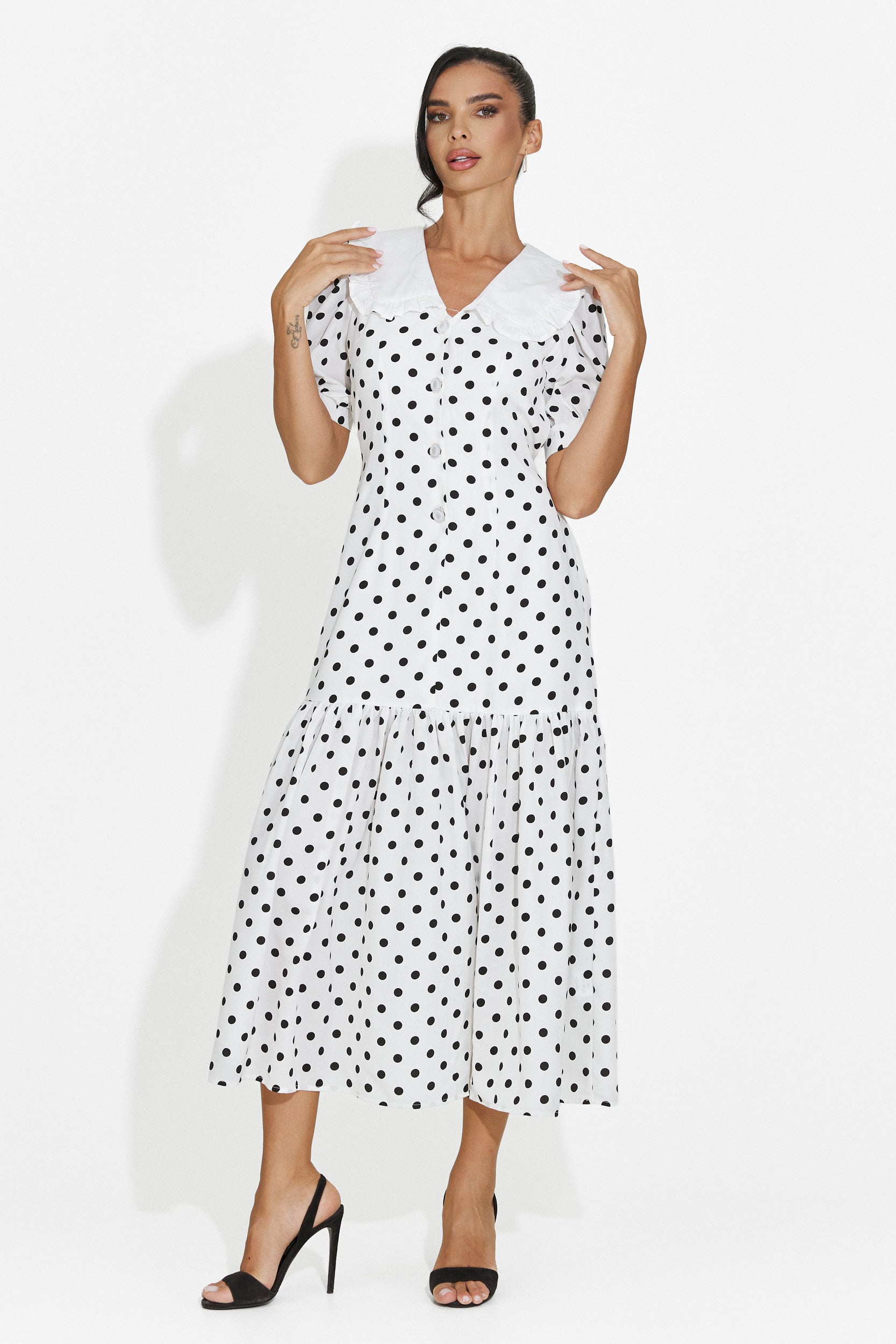 Robe femme midi blanche Anita Bogas