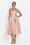 Women's midi pink dress Florinela Bogas
