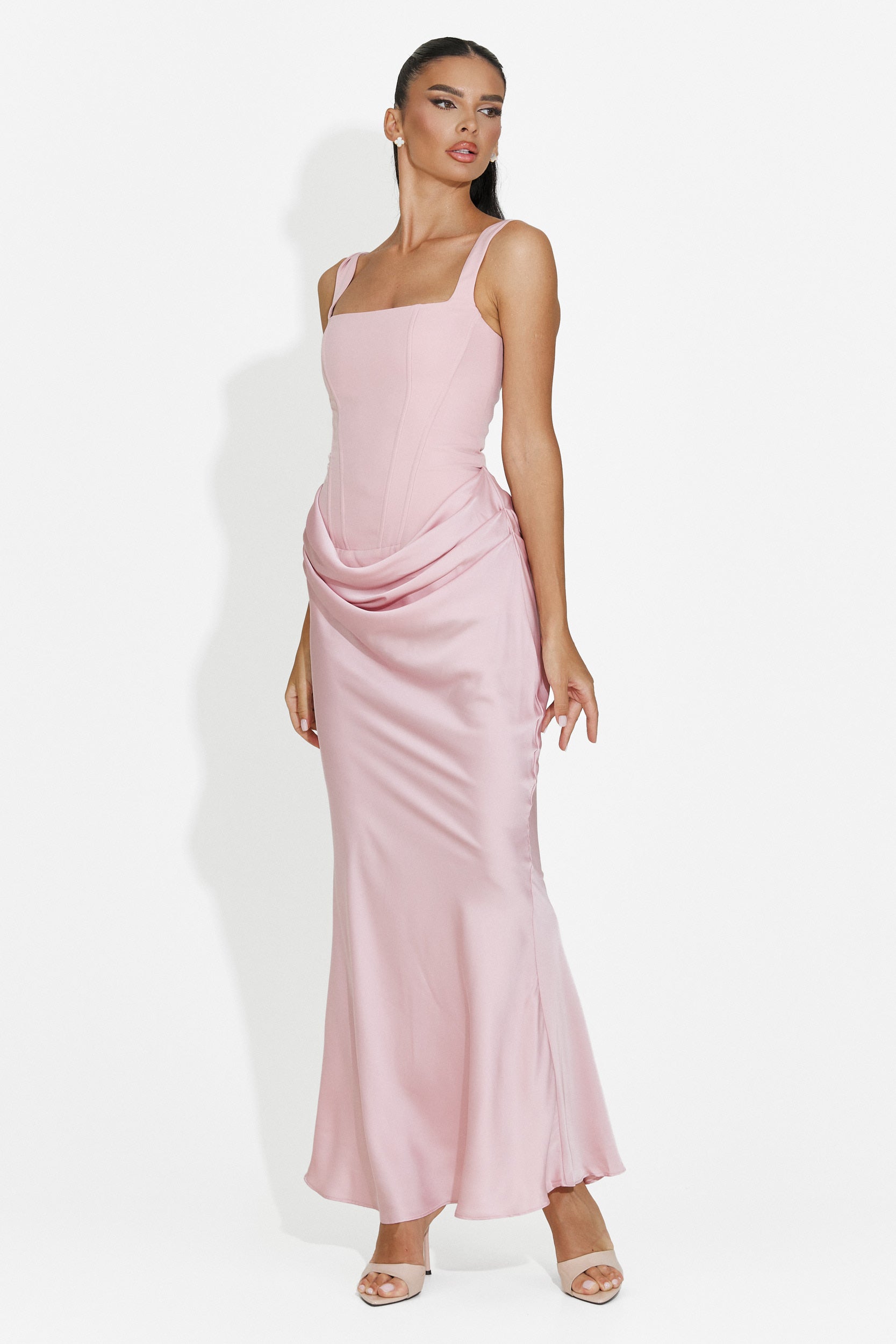 Midi pink dress Kaviala Bogas