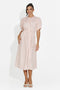 Women's midi pink dress Olema Bogas