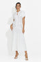 Women's short white dress Azania Bogas