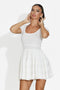 Althea Bogas Short White Dress for Women
