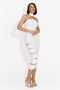 Rochie dama scurta alba Sarania Bogas