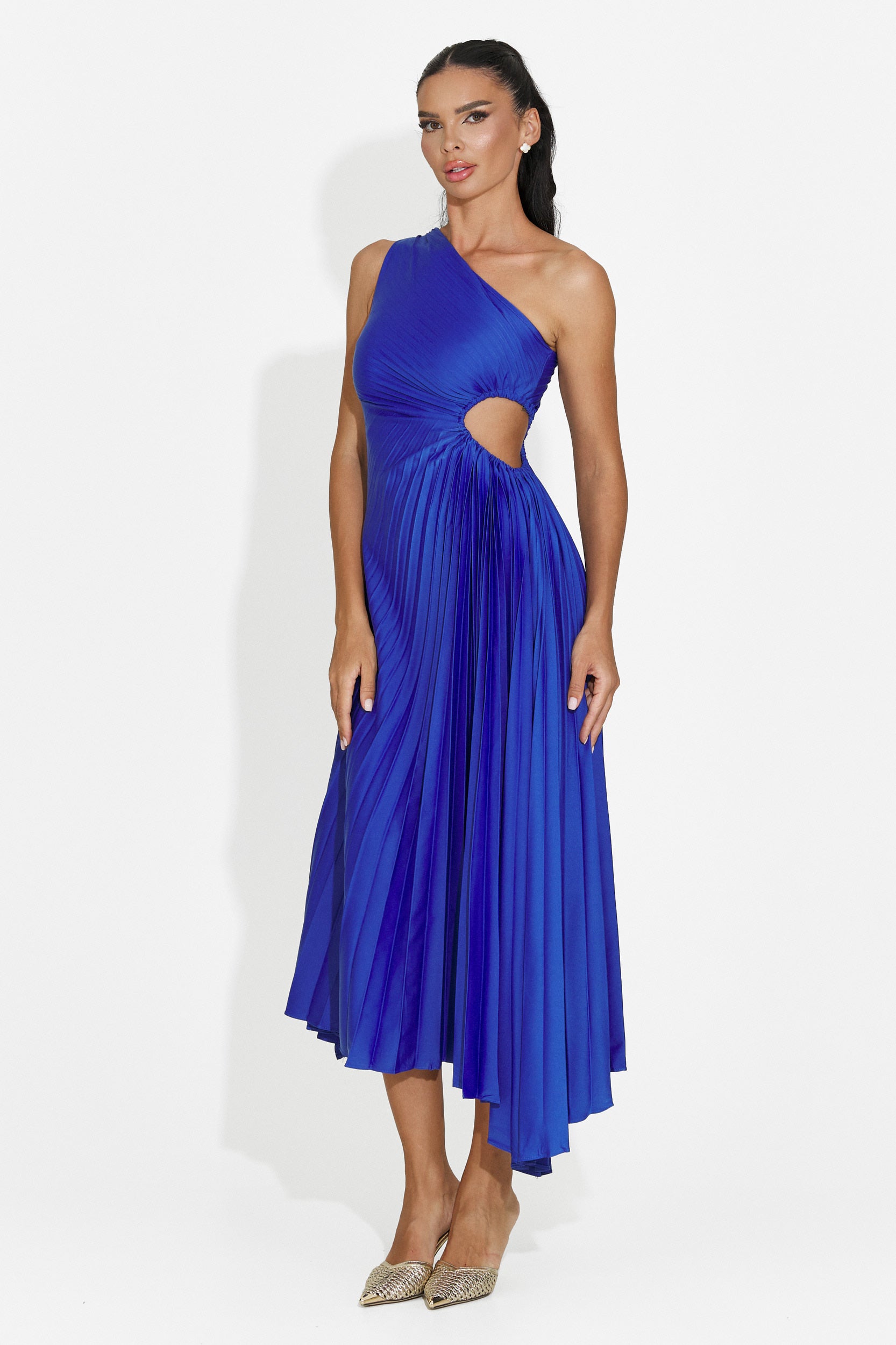 Damenkleid kurz blau Delimia Bogas