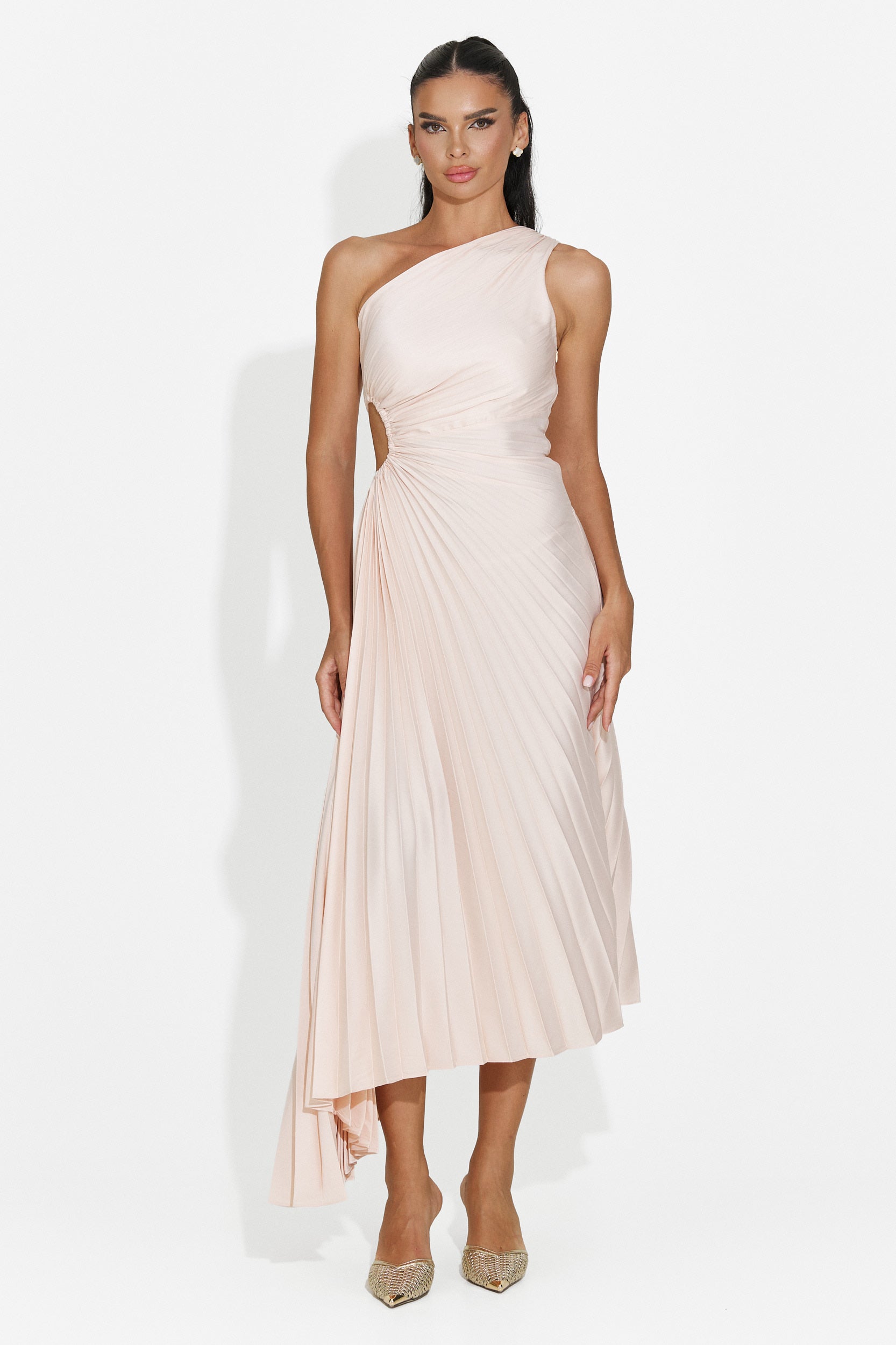 Damenkleid kurz beige Delimia Bogas