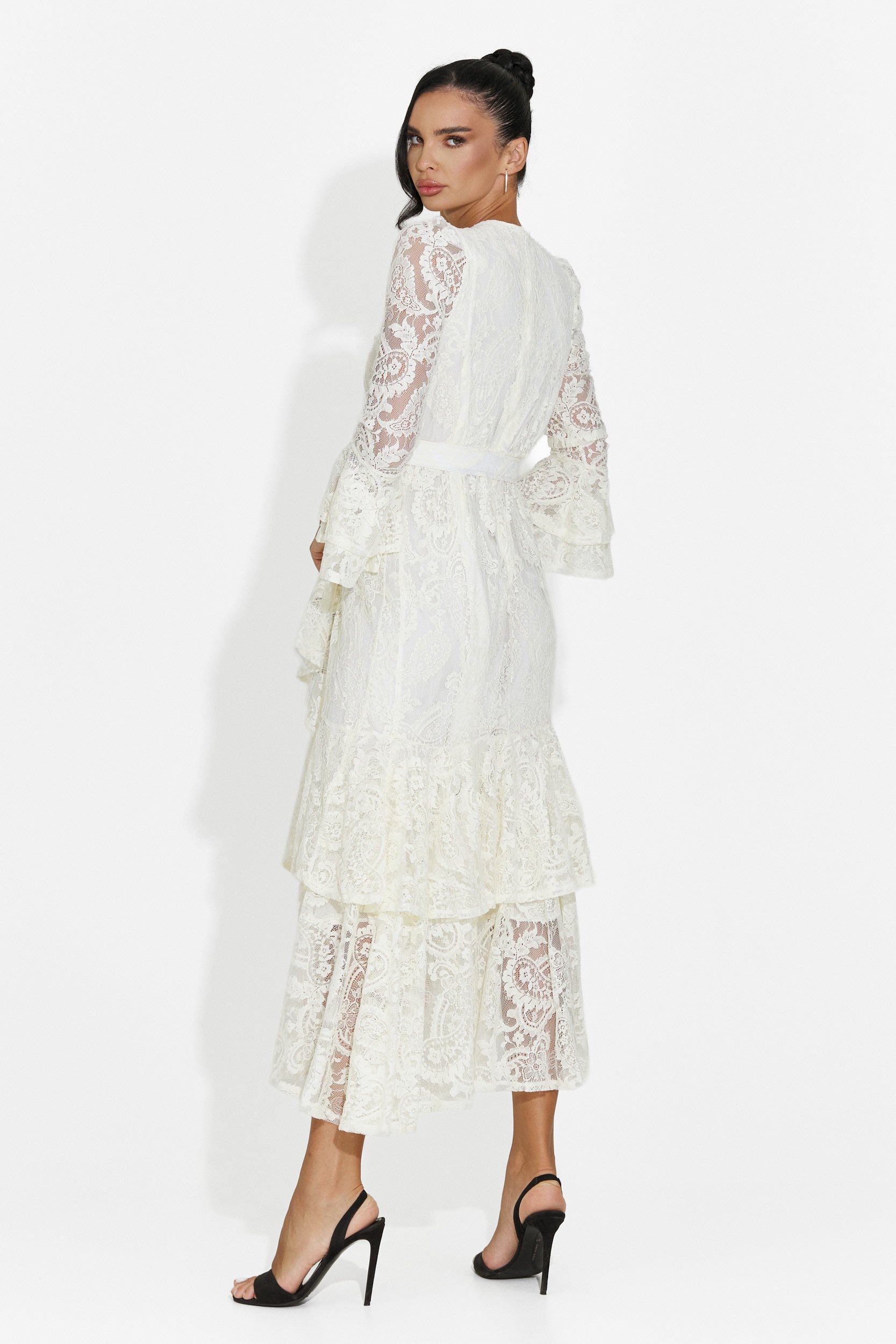 Short beige women's dress Nariam Bogas