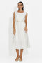 Women's short beige dress Semonia Bogas