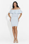Rochie dama scurta bleu Loice Bogas
